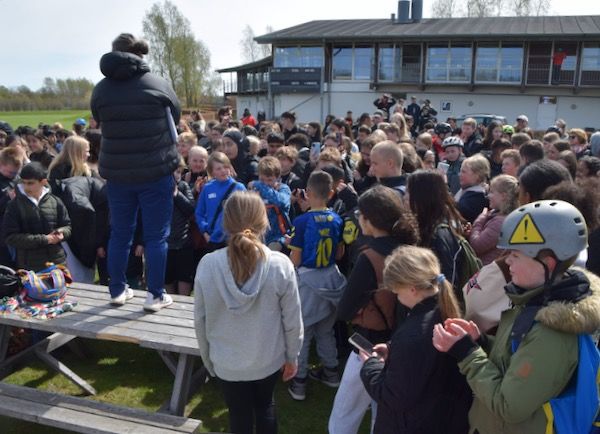 Ca. 250 børn fra Brøndby spillede fair og havde en dejlig dag på Svanholm Park